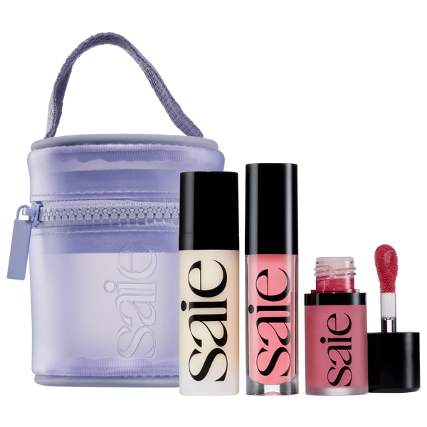 The SaieGlow™  Starter Kit - Saie / Set esenciales rostro, mejillas y labios