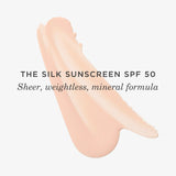 *PREORDEN: The Silk Sunscreen Mineral Broad Spectrum SPF 50 PA++++ with Hyaluronic Acid and Niacinamide 50mL - Tatcha / Protector solar