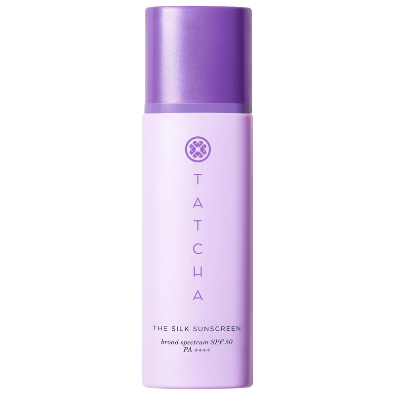 *PREORDEN: The Silk Sunscreen Mineral Broad Spectrum SPF 50 PA++++ with Hyaluronic Acid and Niacinamide 50mL - Tatcha / Protector solar