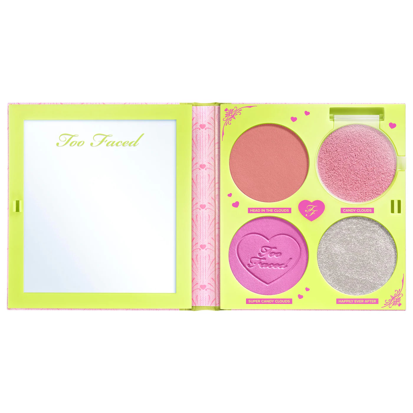 *PREORDEN: Fairytale Crush Blush & Highlighter Palette Makeup Set - Too Faced / Paleta de rubor e iluminador