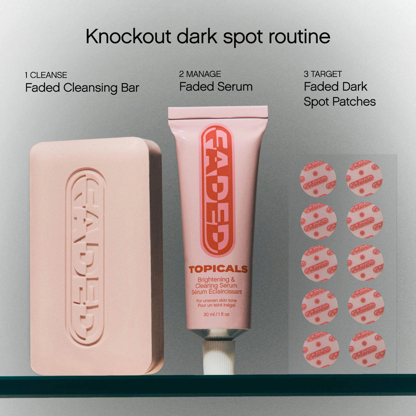 *PREODEN: Faded Tranexamic Acid Dark Spot Patches for Hyperpigmentation - Topicals / Parches para el ácne