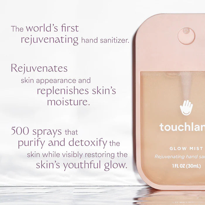 *PREORDEN: Glow Mist Revitalizing Hand Sanitizer Duo Set - Touchland / Set 2 pzas sanitizantes