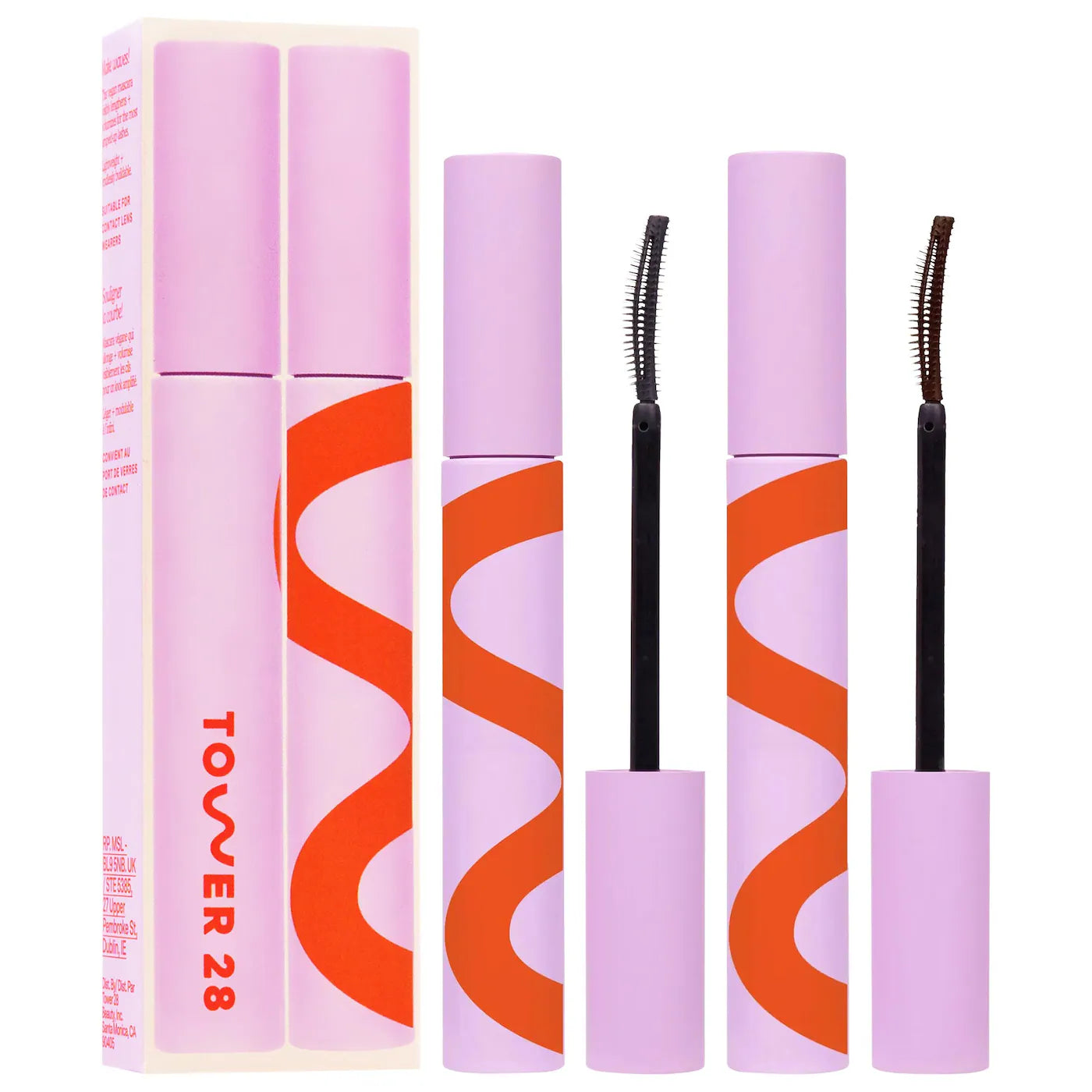 *PREORDEN: MakeWaves Mascara Duo - Tower 28 / 2 pzas máscara de pestañas