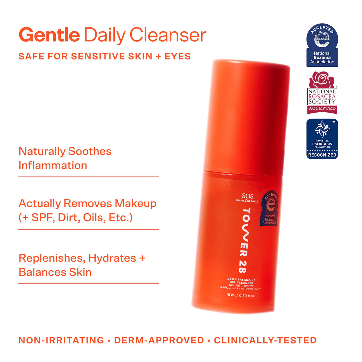 *PREORDEN: SOS Stressed Skin Mini Starter Gift Set- Tower 28 / Set que rescata y calma piel sensible