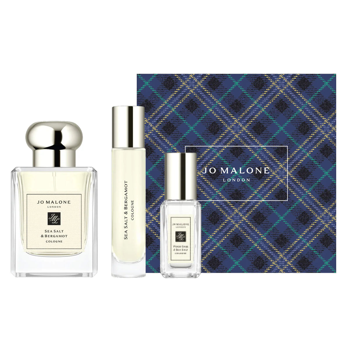 *PREORDEN: Sea Salt & Bergamot Fragrance Layering Cologne Trio Gift Set - Jo Malone London / Set trio de perfumes