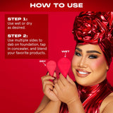 *PREORDEN: Turn Up The Base Infinity Beauty Sponge - One size by Patrick Starrr / Esponja para cremas, líquidos y polvos