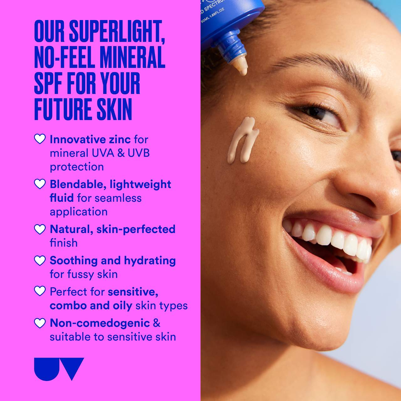 *PREORDEN: Future Screen SPF 50 Mineral Fragrance Free Facial Sunscreen Serum - Ultra Violette / Protector solar mineral