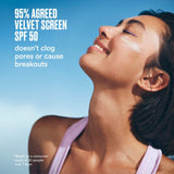 Velvet Screen SPF 50 Mattifying Mineral Fragrance Free Facial Sunscreen - Ultra Violette / Protector solar matificante