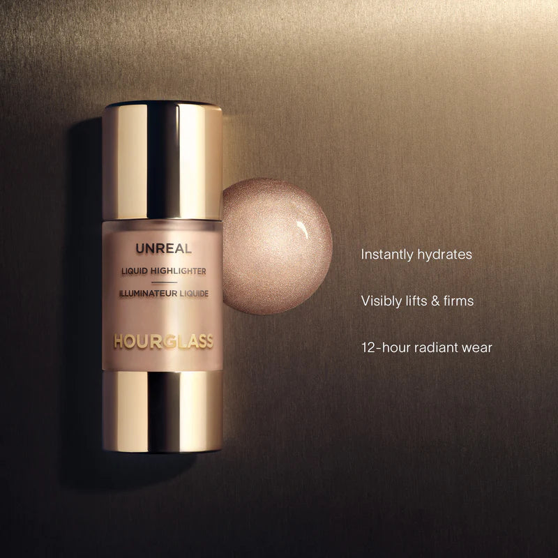 *PREORDEN: Unreal Radiant Glow Liquid Highlighter- Hourglass / Iluminador liquido