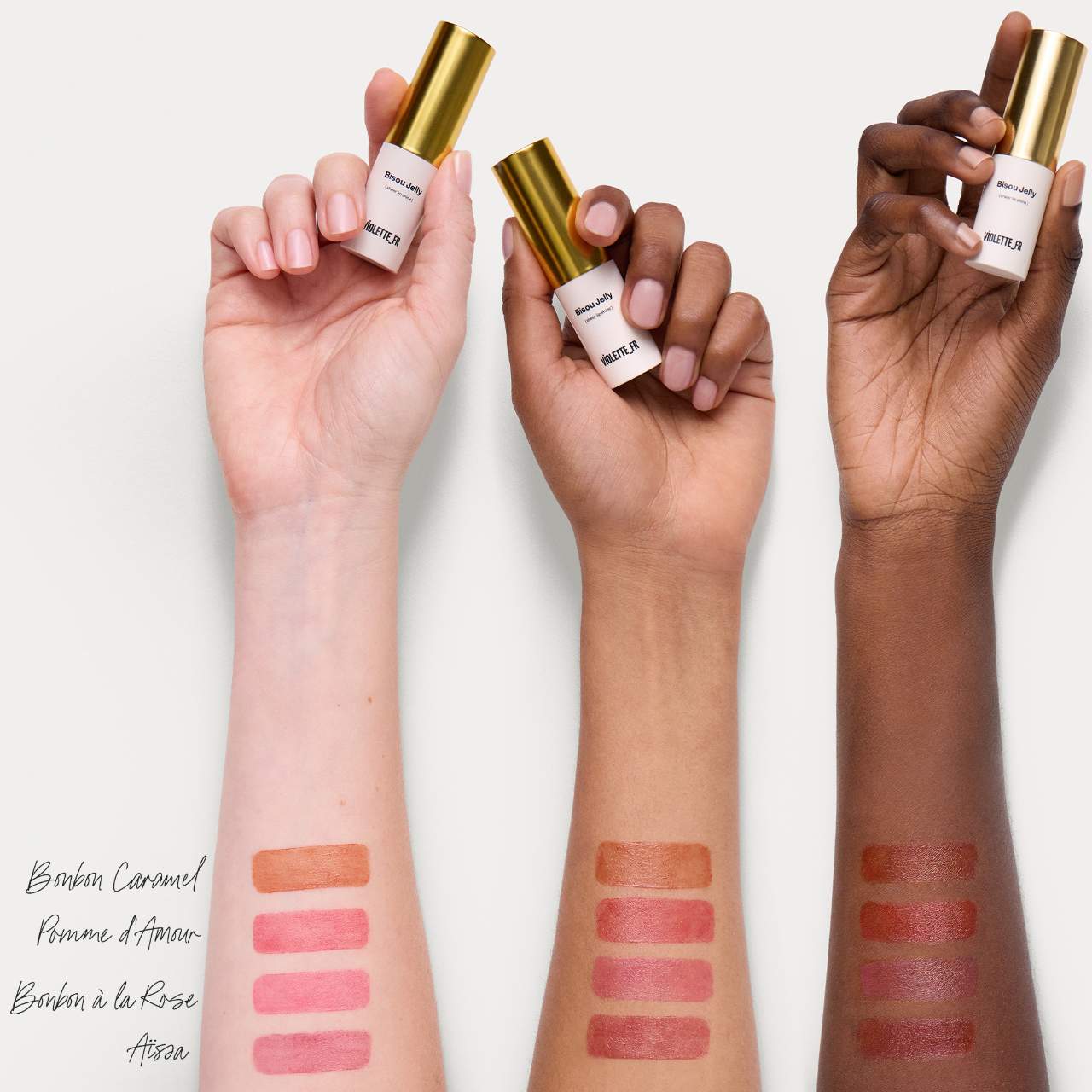 *PREORDEN: BISOU JELLY Sheer Shine Hydrating Lipstick - VIOLETTE_FR  / Brillo y bálsamo labial