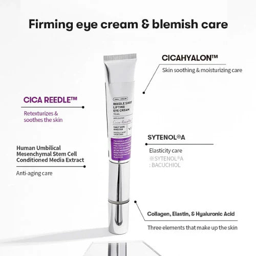 Reedle Shot Lifting Eye Cream - VT COSMETICS / Crema de ojo reafirmante