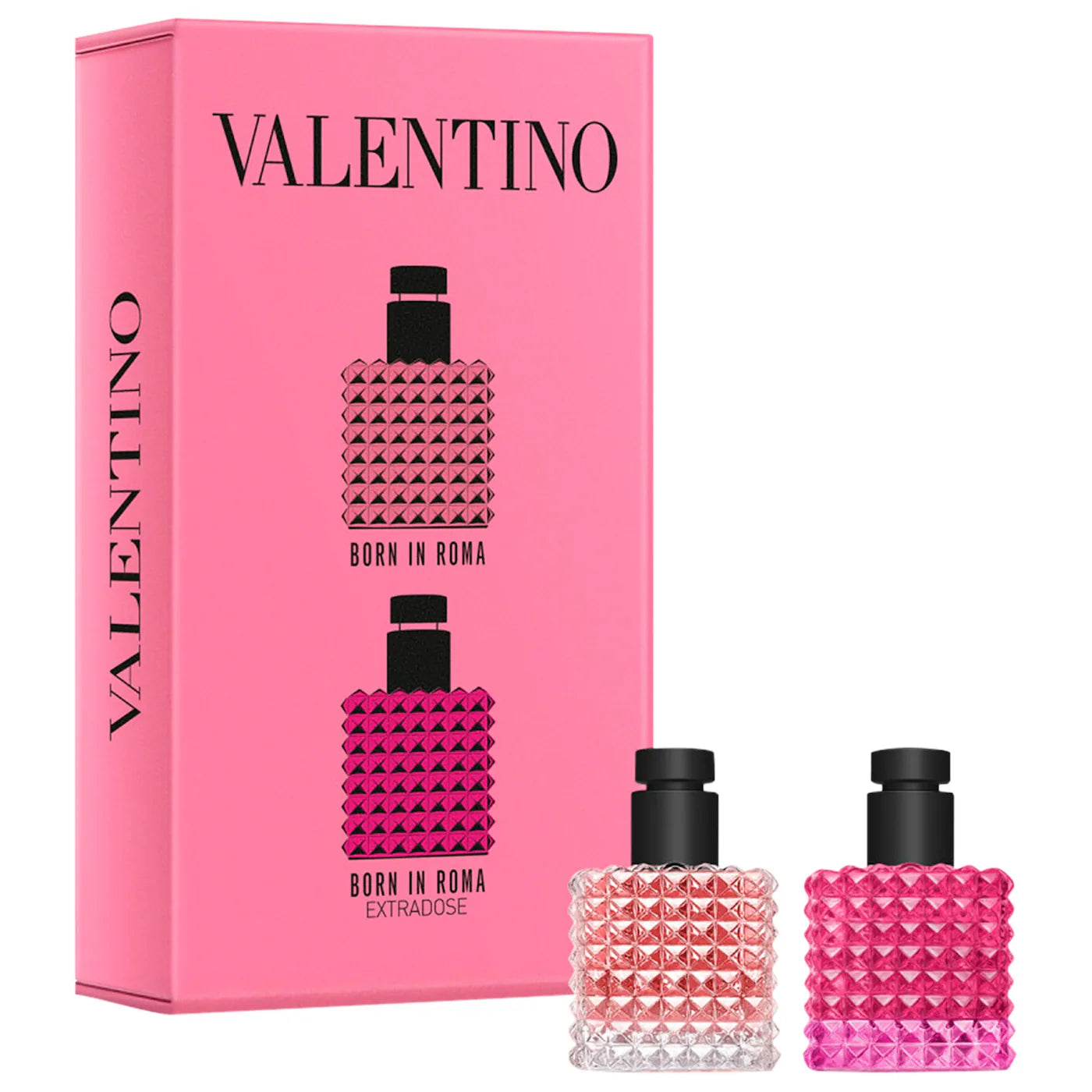 *PREORDEN: Mini Donna Born in Roma Eau de Parfum & Donna Born in Roma Extradose Parfum Duo Gift Set- Valentino / Set de mini perfumes