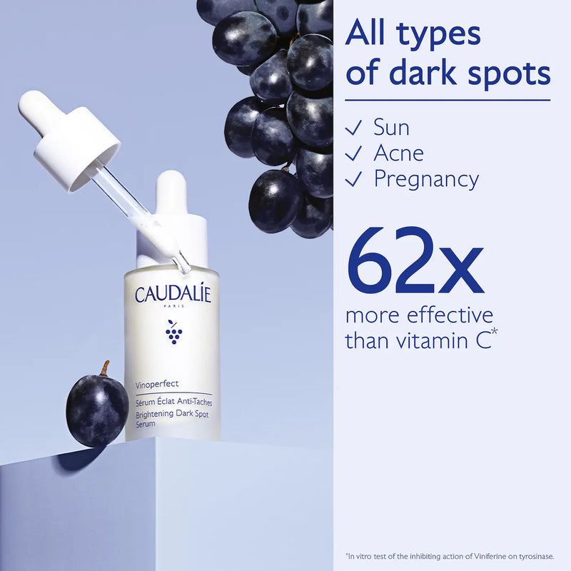 *PREORDEN: Vinoperfect Brightening Dark Spot Serum Vitamin C Alternative - Caudalie / Suero para combatir manchas e iluminar