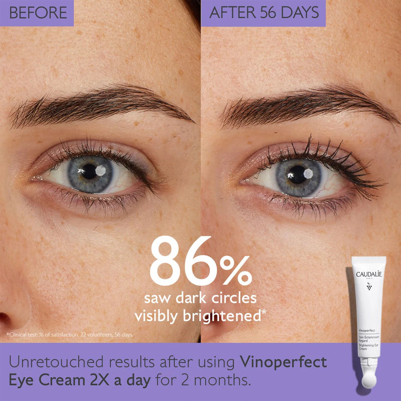 *PREORDEN: Vinoperfect Dark Circle Brightening Eye Cream with Niacinamide - Caudalie / Crema iluminadora de ojos para ojeras