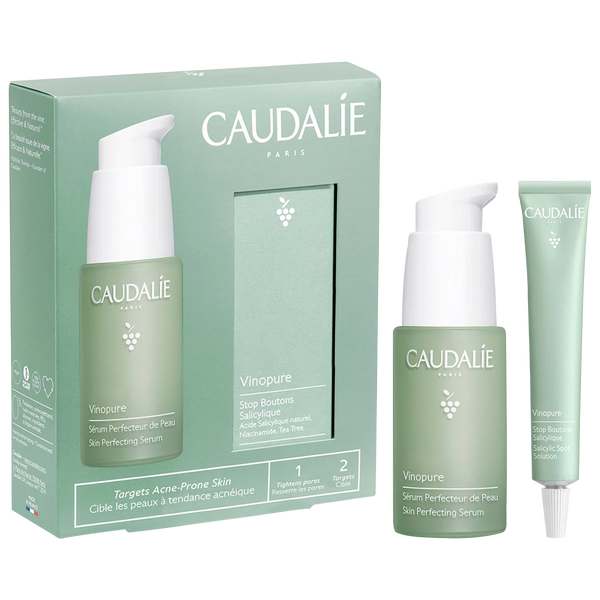 *PREORDEN: Vinopure Targets Acne-Prone Skin Set - Caudalie / Set para ácne absorbe grasa