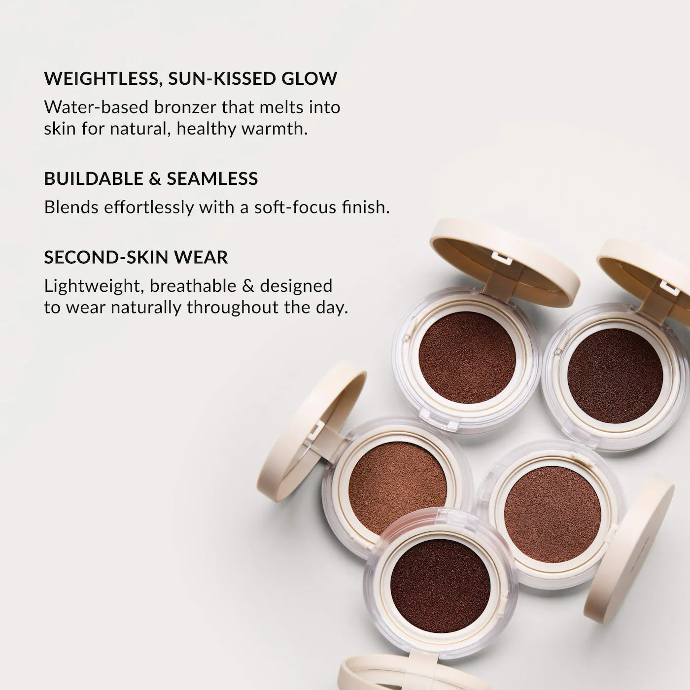 *PREORDEN: Water Bronzer Liquid Cushion with Ceramides - REFY / Bronzer a base de agua