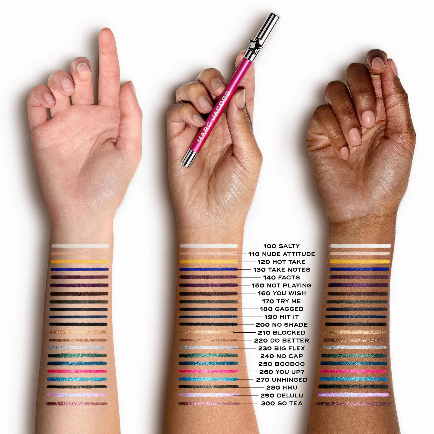 *PREORDEN: Drawn This Way Long-Wear Waterproof Gel Eyeliner - Marc Jacobs Beauty / Delineador de ojos en gel resistente al agua