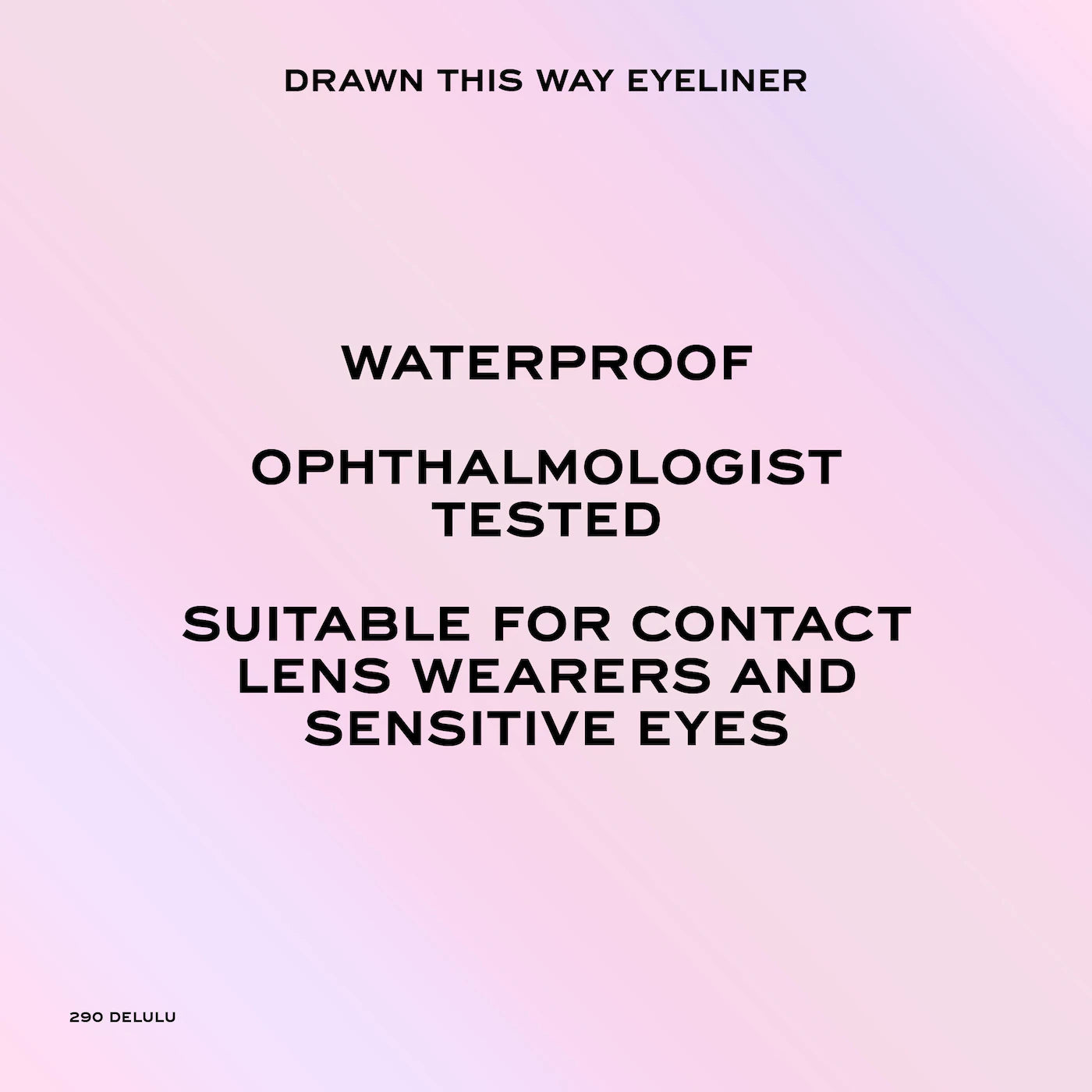 *PREORDEN: Drawn This Way Long-Wear Waterproof Gel Eyeliner - Marc Jacobs Beauty / Delineador de ojos en gel resistente al agua