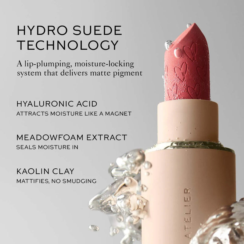 *PREORDEN: Lip Suede Hydrating Matte Lipstick with Hyaluronic Acid - Westman Atelier / Labial mate