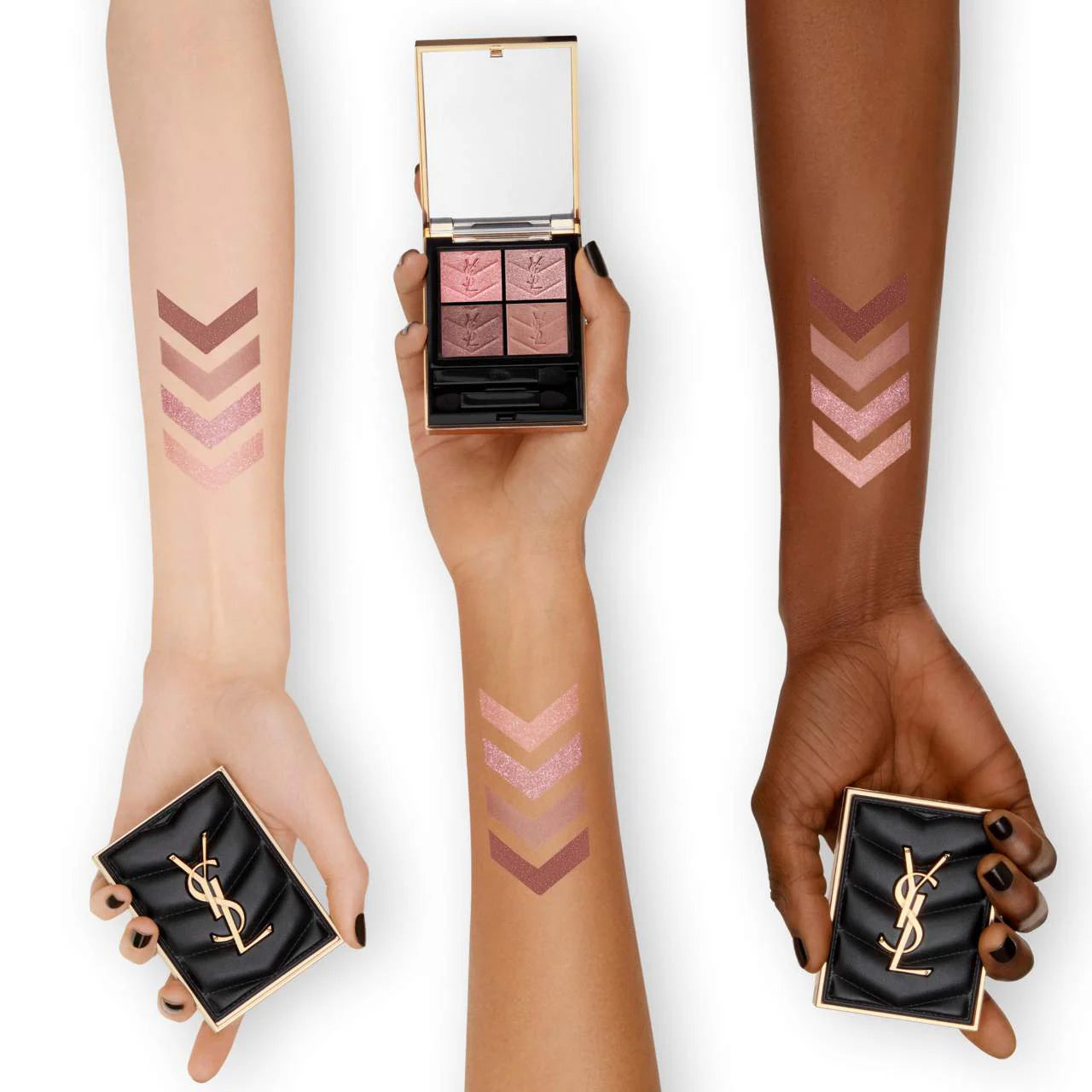 Couture Mini Clutch Eyeshadow Palette - Yves Saint Laurent / Cuatro sombras de ojos de lujo con alto rendimiento