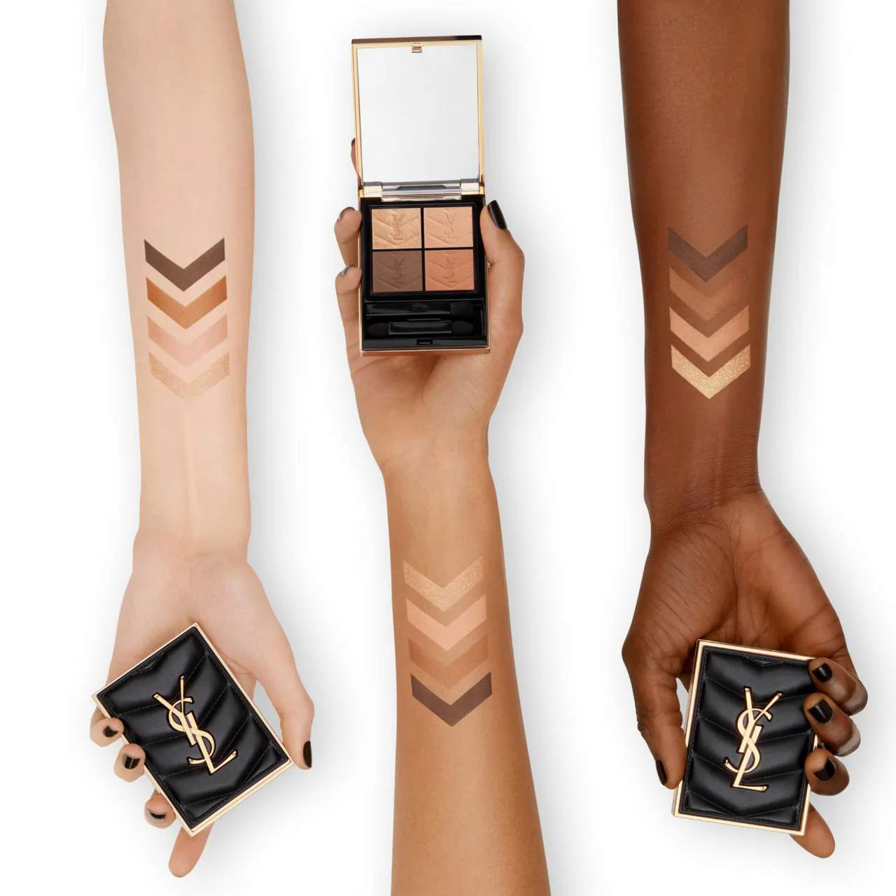 Couture Mini Clutch Eyeshadow Palette - Yves Saint Laurent / Cuatro sombras de ojos de lujo con alto rendimiento