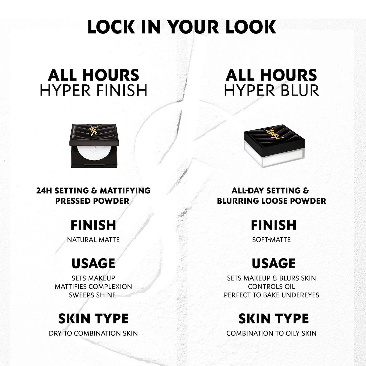 *PREORDEN: YSL All Hours Hyper Blur Loose Setting Powder - Yves Saint Laurent / Polvo suelto ultrafino