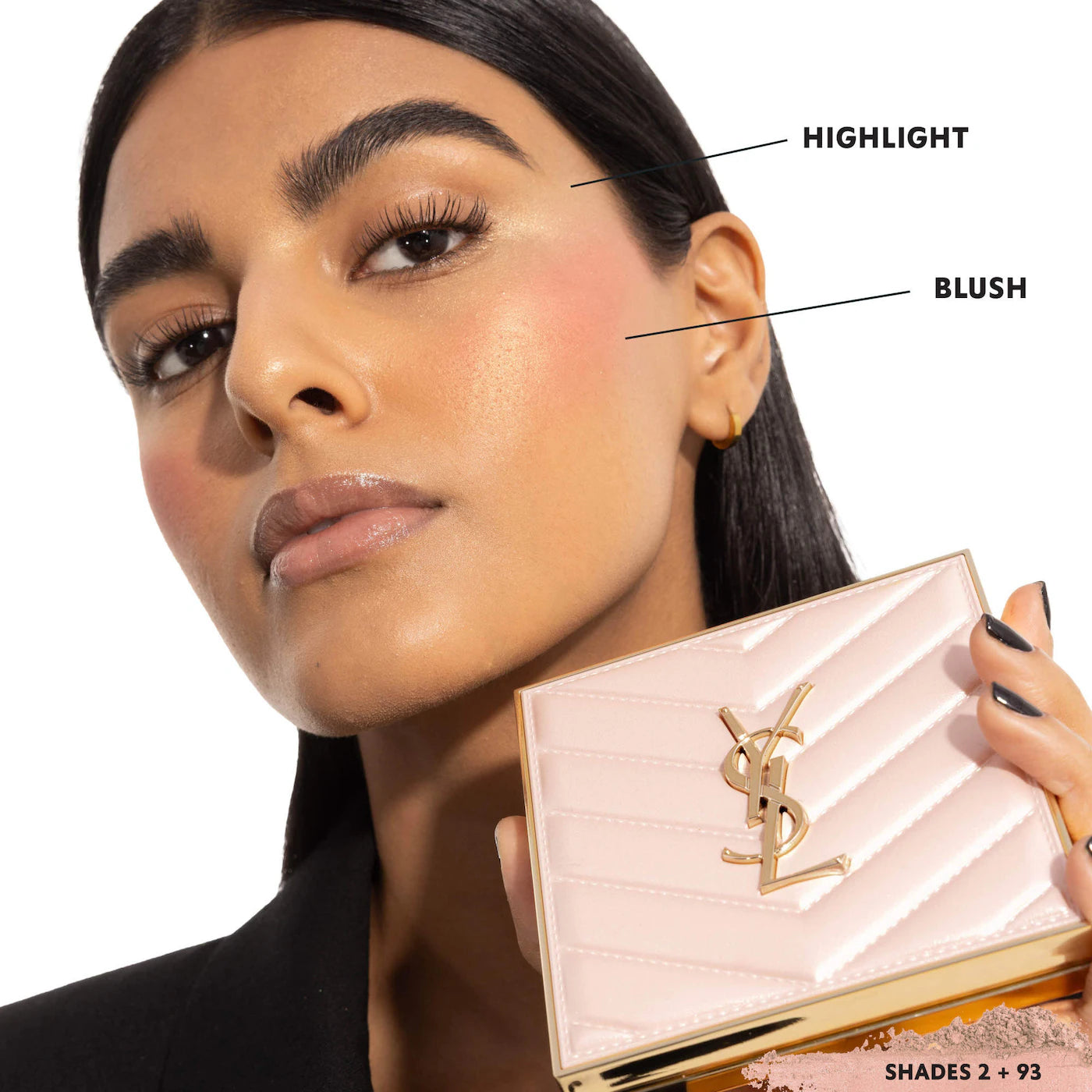 *PREORDEN: YSL Golden Oasis Face Palette - Yves Saint Laurent / Paleta de rubor e iluminador