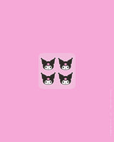 big kuromi™ - Starface / Parches para granitos 32ct + Case con espejo