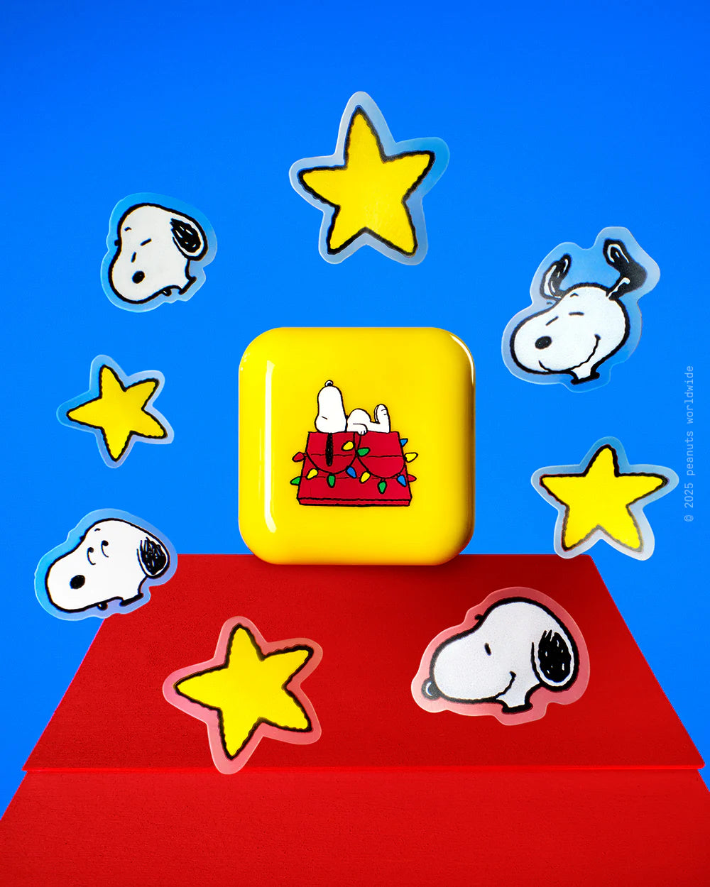 *PREORDEN: big sleepy snoopy - Starface / Parches para granitos 32ct + Case con espejo