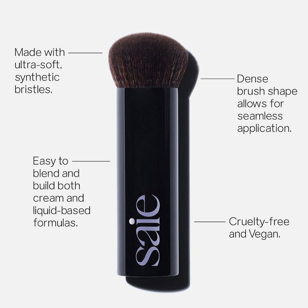 The Big Buffing Bronzer Brush - Saie / Brocha para bronceador
