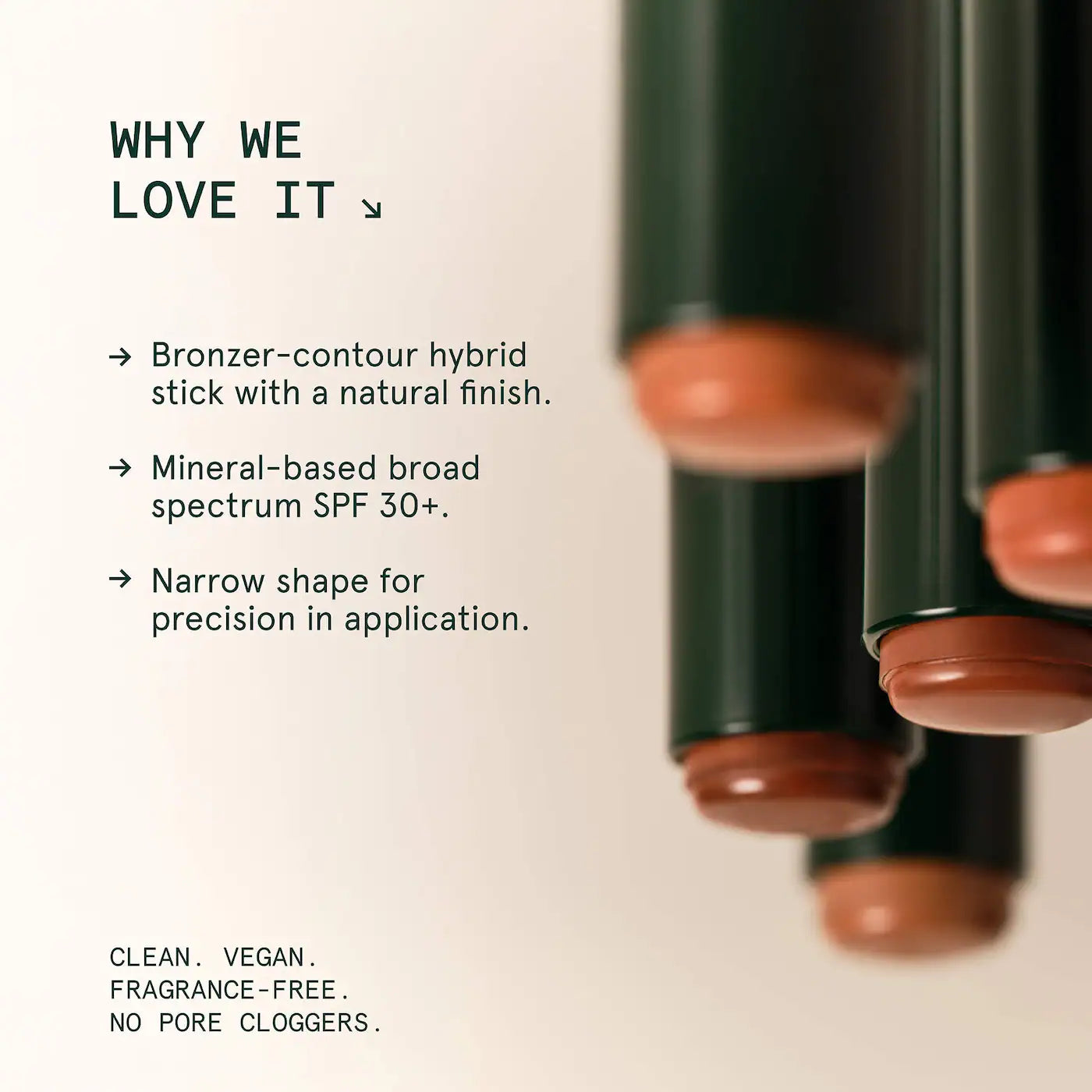 *PREORDEN: sculpt & PROTECT SPF 30+ bronzing cream contour stick - ciele / Bronceador en crema con SPF30