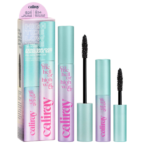 *PREORDEN: come hell or high water clean tubing mascara set - caliray / Set 2 pzas máscara de pestañas
