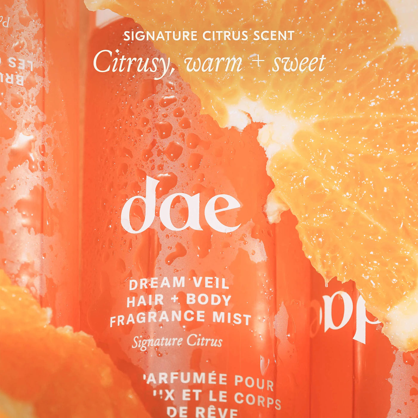 *PREORDEN: Dream Veil Signature Citrus Hair and Body Mist - dae / Perfume para el cabello y cuerpo