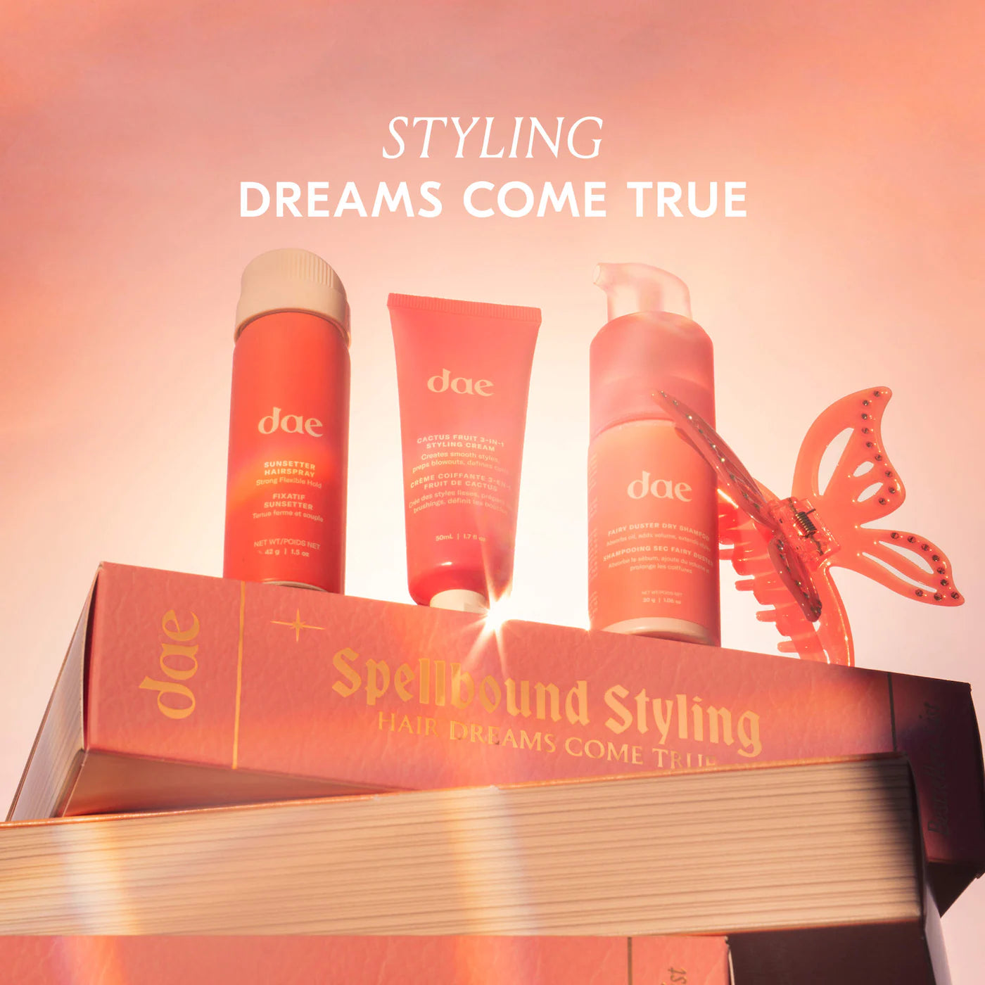 *PREORDEN: Spellbound Styling Hair Gift Set - dae / Kit de 4 pzas para estilizar cabello
