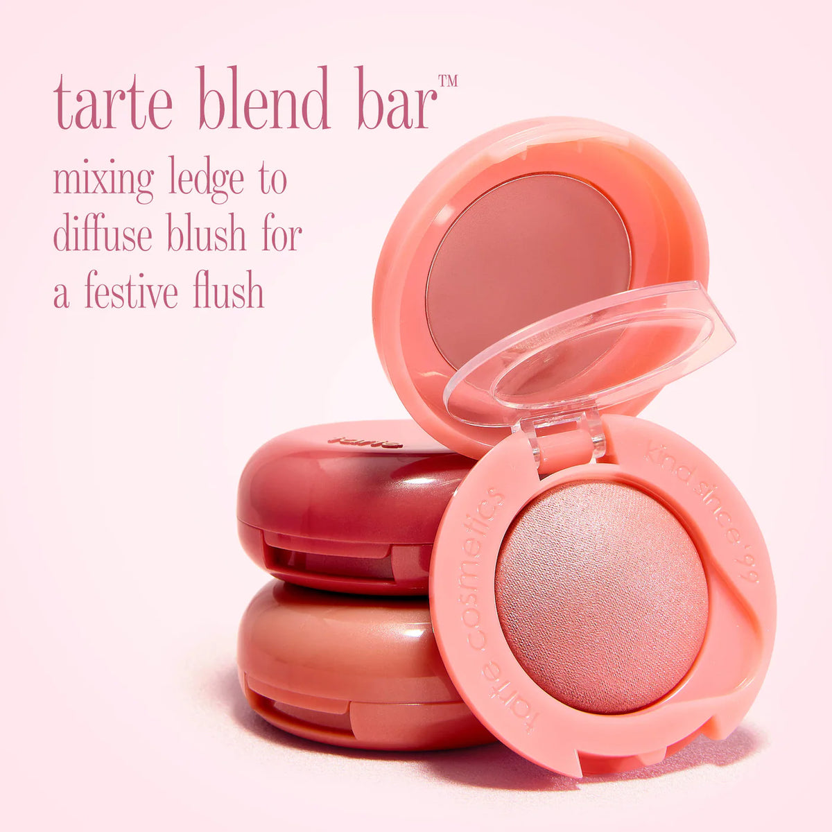 *PREORDEN: xoxo blush & glow macaron set - tarte / Set de tres mini rubores