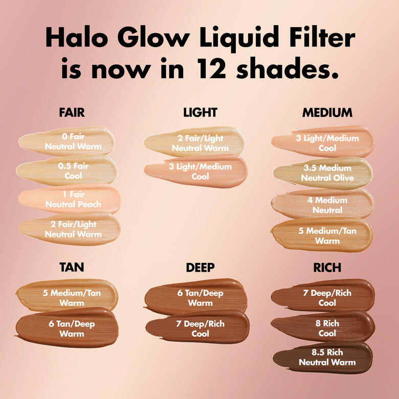 Halo Glow Liquid Filter - elf / Potenciador de la piel multiuso