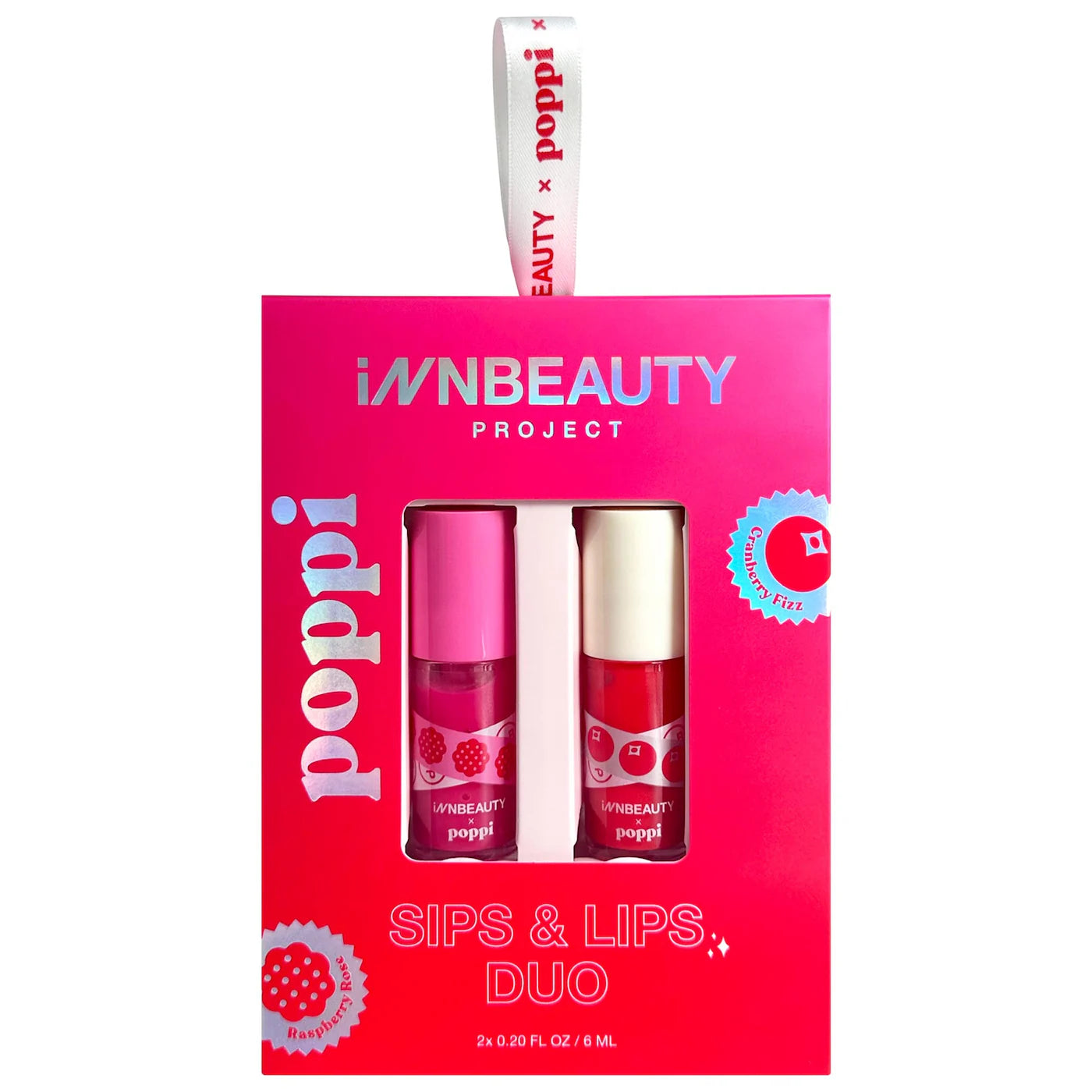 INNBEAUTY PROJECT X poppi Sips & Lips Limited Edition Glaze Duo - iNNBEAUTY PROJECT / Dúo de Gloss