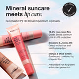 *PREORDEN: Sun Balm SPF 30 Broad Spectrum Lip Balm - iNNBEAUTY PROYECT / Balsamo nutritivo