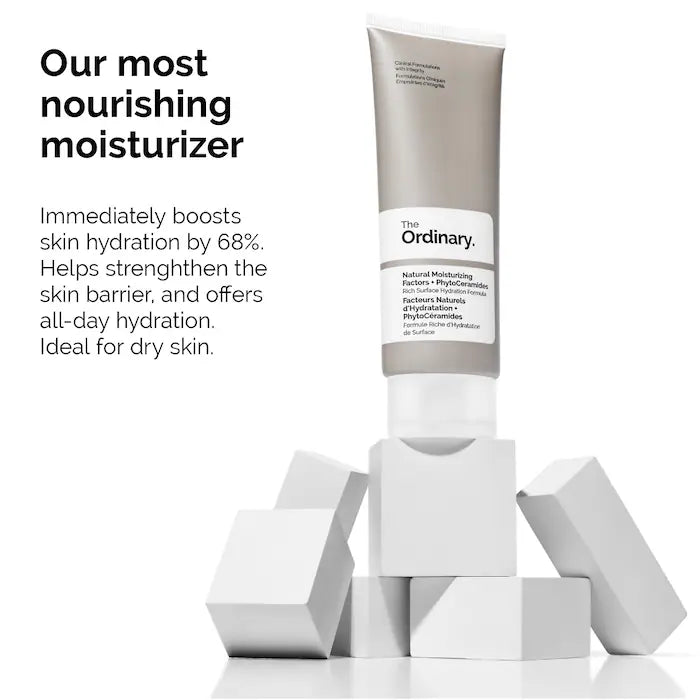 *PREORDEN: Natural Moisturizing Factors + PhytoCeramides - Moisture-Rich Surface Hydration - The Ordinary / Hidratante intensamente nutritivo y reparador, piel seca