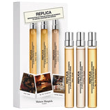 *PREORDEN: ’REPLICA’ Travel Spray Set - Jazz Club, By the Fireplace, Autumn Vibes - Maison Margiela / Set de perfumes (EDICIÓN LIMITADA)