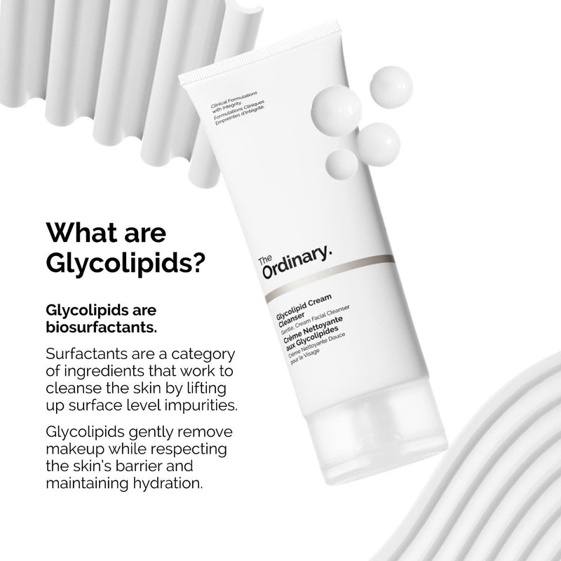 *PREORDEN: Glycolipid Cream Cleanser - The Ordinary / Limpiador cremoso gentil, removedor de maquillaje