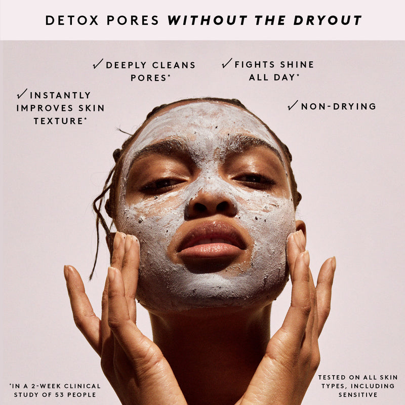 *PREORDEN: Cookies N Clean Whipped Clay Pore Detox Face Mask with Salicylic Acid + Charcoal - Fenty Skin / Mascarilla para poros y textura de la piel