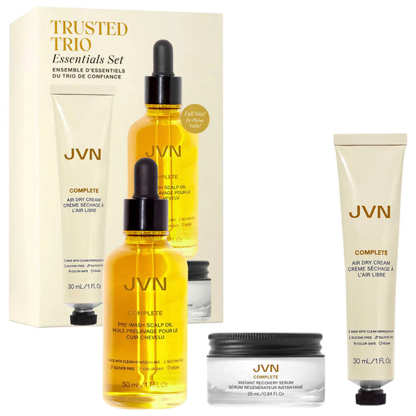 *PREORDEN: Trusted Trio Essentials - JVN /  Set reparador de cabello