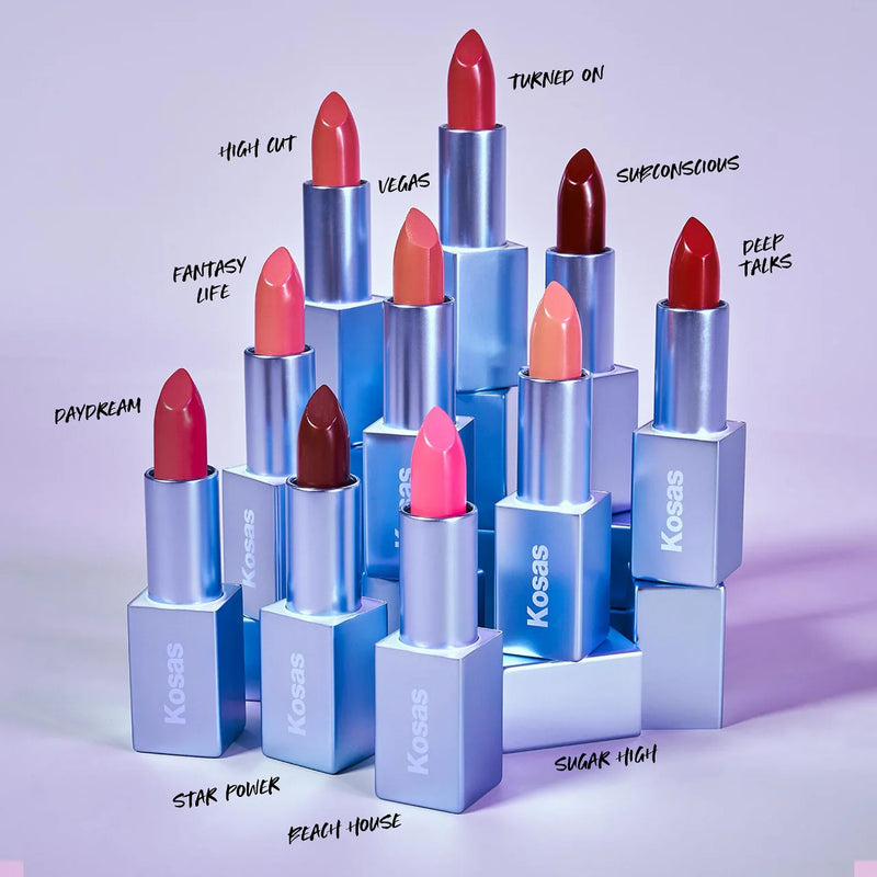 *PREORDEN: Weightless Lip Color Nourishing Satin Lipstick- Kosas / Labial hidratante satinado