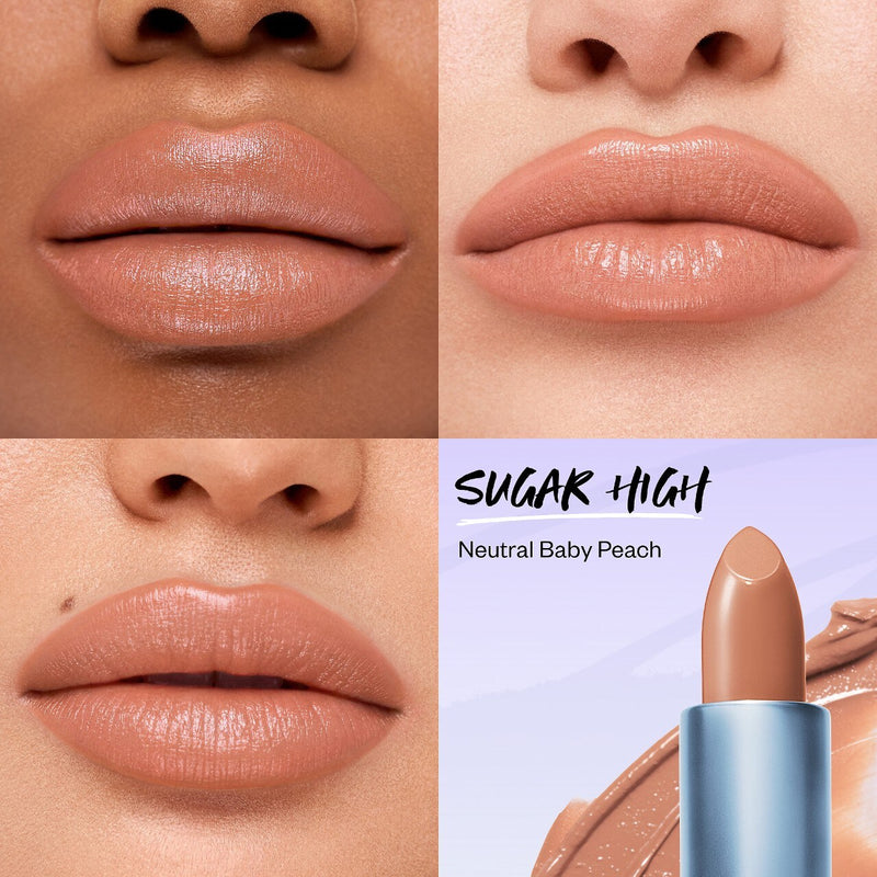 Mini Weightless Lip Color Nourishing Satin Lipstick - Kosas / Labial hidratante satinado tamaño mini
