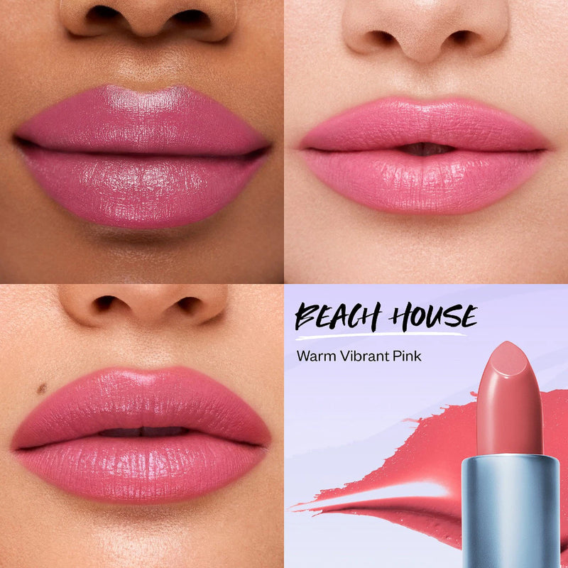 Mini Weightless Lip Color Nourishing Satin Lipstick - Kosas / Labial hidratante satinado tamaño mini