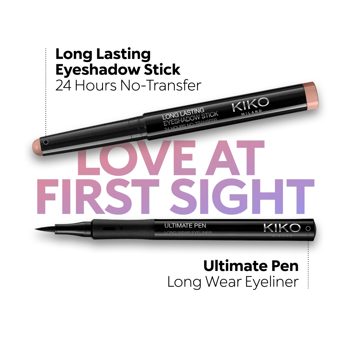 *PREORDEN: New Long Lasting Eyeshadow Stick - KIKO MILANO / Sombra en crayón