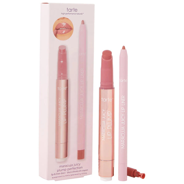 Maracuja juicy plump perfection lip & liner duo - Tarte / Set 2 piezas para labios