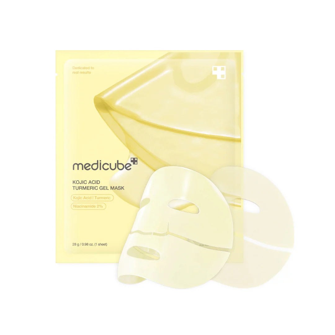 Kojic Acid Turmeric Gold Jelly Gel Mask - Medicube / Mascarilla para piel radiante