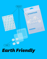 Micro-Cloud - Starface / Un parche hidrocoloide + microdart, para granitos etapa temprana 12pz